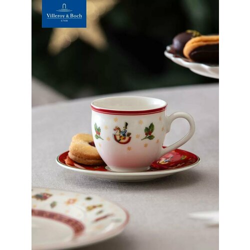 Чашка новогодняя для эспрессо 100 мл, Toy's Delight, Villeroy & Boch, Премиум-Фарфор