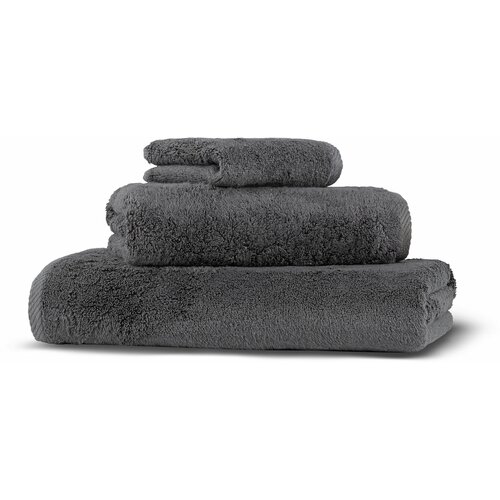 Полотенце из хлопка и модала Hamam, Glam, 30*40 см, темно-серый (dark grey)