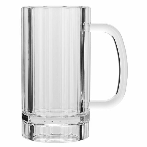 Кружка пивная Probar 500мл, 130х80х160мм, поликарбонат, прозрачный