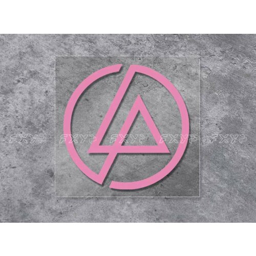 Наклейки стикеры милые Linkin Park LOGO Светоотражающие наклейки