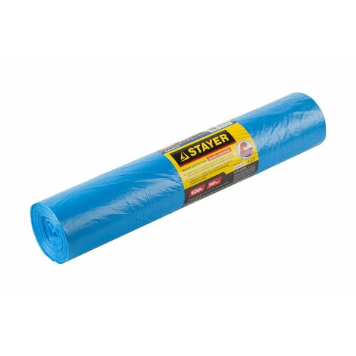 Мешки голубые для сбора мусора Comfort (50 шт; 120 л) Stayer 39156-120