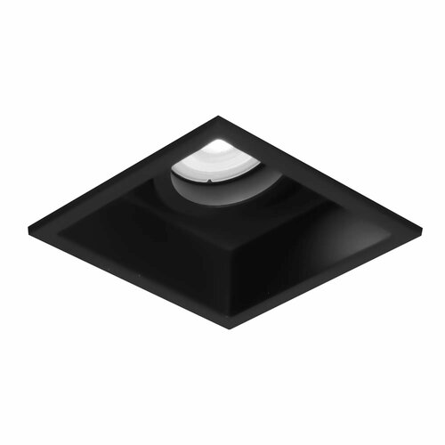 Встраиваемый светильник ST Luce ST261.418.01, GU10, 50 Вт, металл, черный