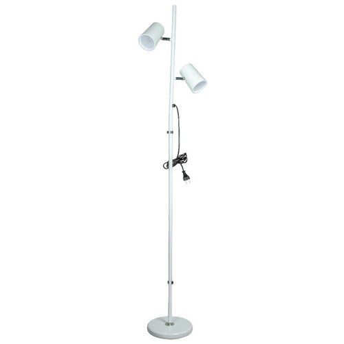 ULM-T600 2х6W-4500K-DIM WHITE Торшер напольный светодиодный. 2х6W. Сенсорный выключатель. Диммер. Белый. UL-00010175