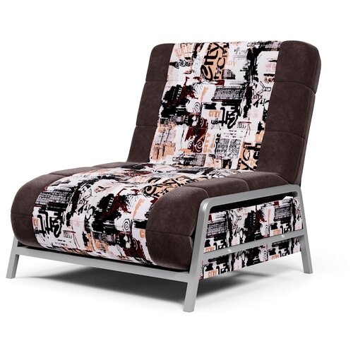 Кресло-тахта-шезлонг Akrobato 70 City Prints City2-24 (75х85х95, СМ 70х200)