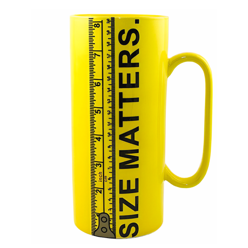 Подарки Кружка в виде линейки на 20 см Size Matters (1000 мл)