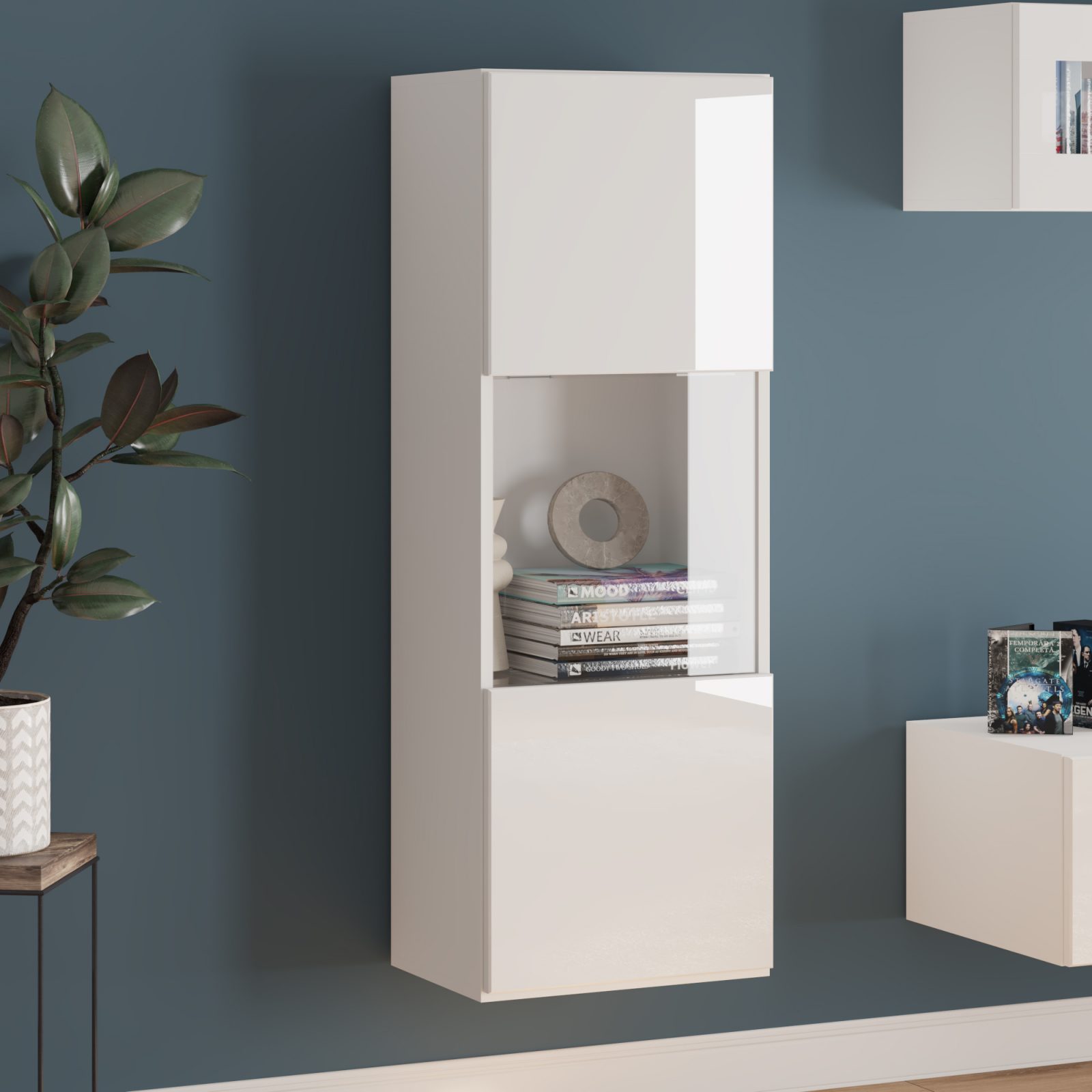 Lazurit Шкаф-витрина Пронто