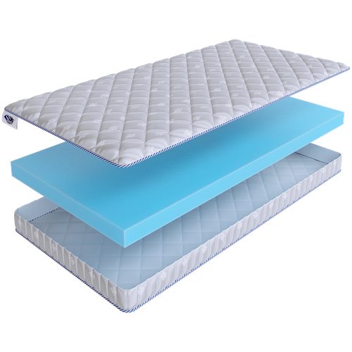 Беспружинный ортопедический матрас SkySleep ROLLER Econom 8 на диван кровать 230x205