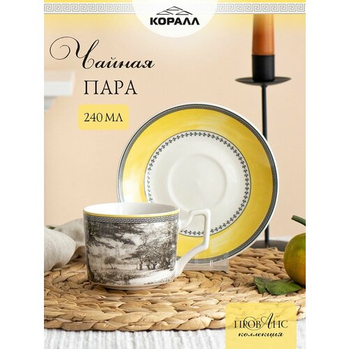Коралл Чайная пара 240 мл 