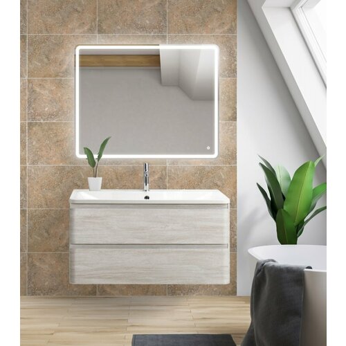 Мебель для ванной BelBagno ALBANO-1000-Rovere Vintage Bianco