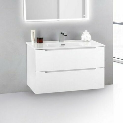 BelBagno Тумба с раковиной BelBagno Etna 39 80 bianco lucido