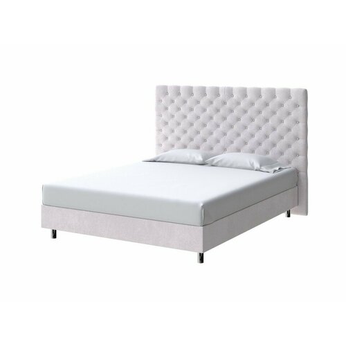 PROxSON Кровать Paris Boxspring Standart (Ткань: Велюр Casa Лунный) 90x200