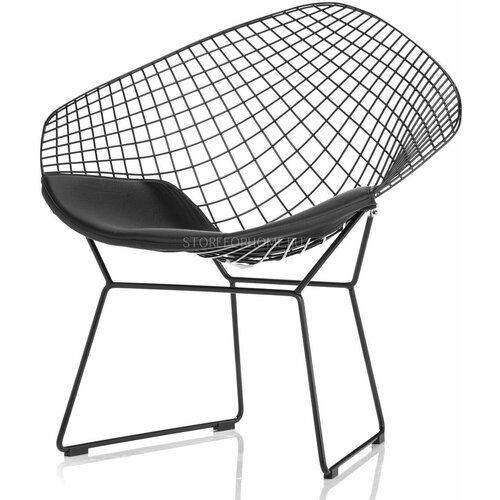 Кресло Bertoia Diamond черное