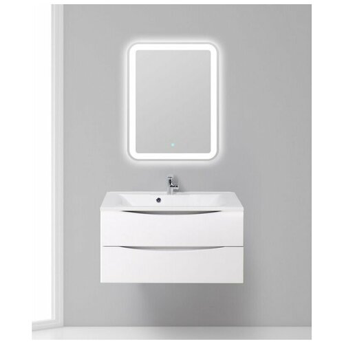 Тумба под раковину Belbagno MARINO-900-2C-SO-BL-P Bianco Lucido