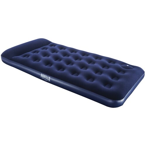 Надувной матрас PAVILLO Easy Inflate Flocked Air Bed 67224, 188х99 см, синий