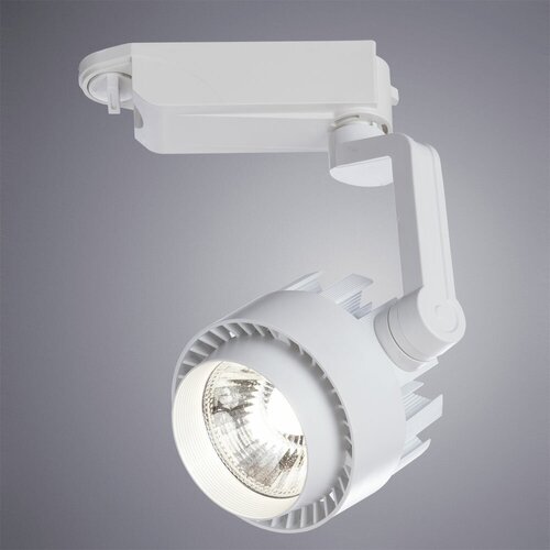 Трековый светильник-спот Arte Lamp Vigile A1610PL-1WH, белый