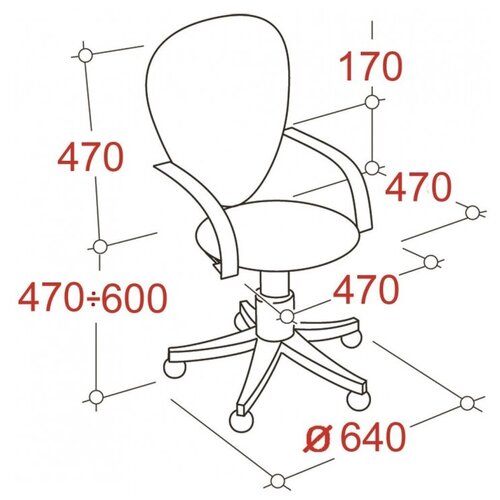 Кресло СН-502 Кембридж TW-01/Е11-к/Е11-к (черный)