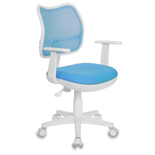 Компьютерное кресло Бюрократ CH-W797 офисное, обивка: сетка/текстиль, цвет: TW-55 голубой