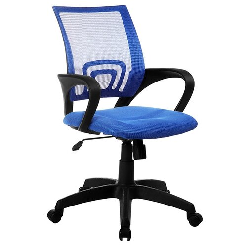 Компьютерное кресло METTA CS-9 офисное, обивка: сетка/текстиль, цвет: синий