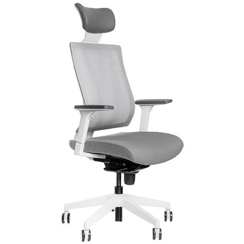 Компьютерное кресло FALTO G1 универсальное, обивка: сетка/текстиль, цвет: серый