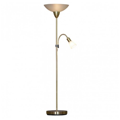 Напольный светильник Lussole Douglas GRLSP-0018, E27, E14, 16 Вт, высота: 180 см, золотой