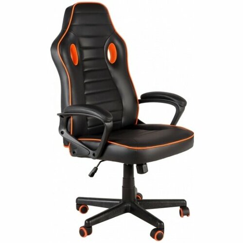 Кресло офисное Меб-фф MF-3041 black+orange