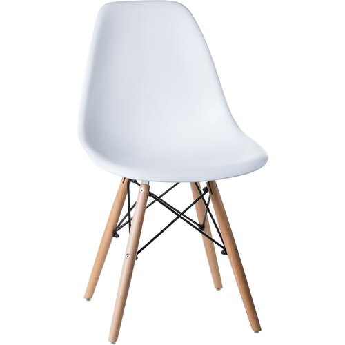 Стул дизайнерский Eames белый