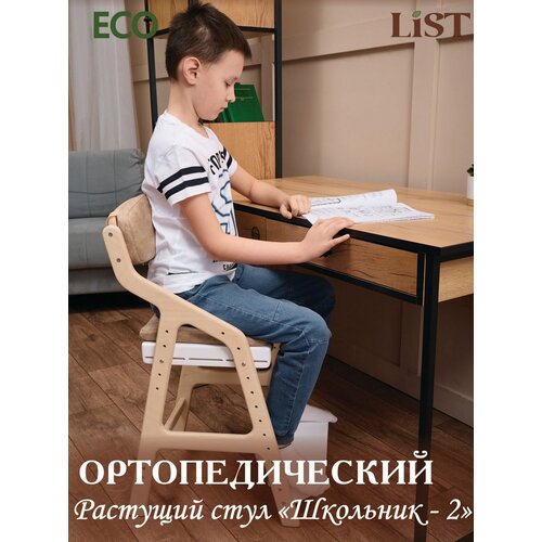 Детский растущий стул для школьника "Школьник-2"