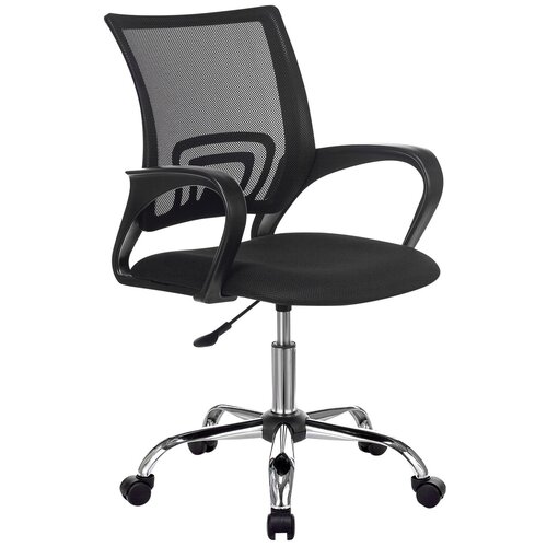 Компьютерное кресло Brabix Fly MG-396 офисное, обивка: сетка/текстиль, цвет: черный