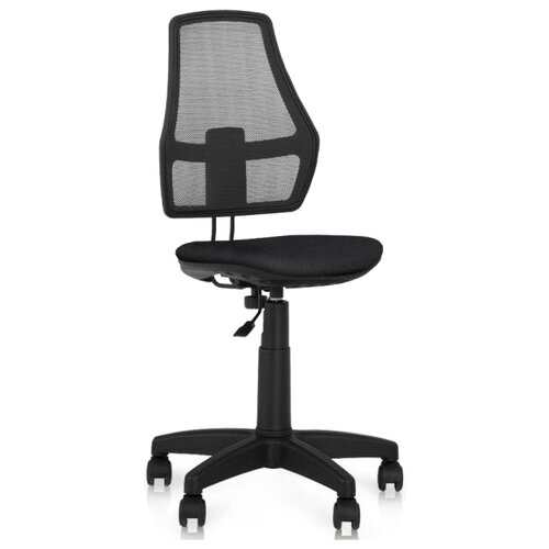 Компьютерное кресло Nowy Styl Fox GTS PL55 детское, обивка: сетка/текстиль, цвет: черный С-11/сетка OH-5 черный