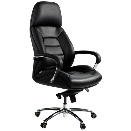 Компьютерное кресло NORDEN Porsche для руководителя, обивка: искусственная кожа, цвет: черный