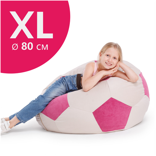 Кресло-мяч АртБинБэг, ткань велюр, размер XL, 80 см