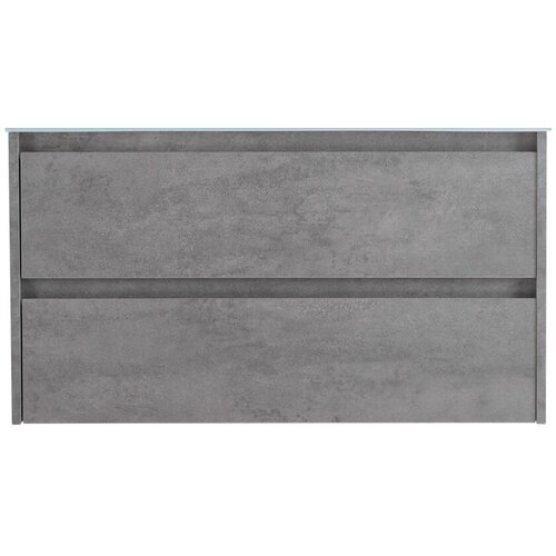 Тумба под раковину подвесная с ящиками 900x460x500 BelBagno Cemento Grigio KRAFT-900-2C-SO-CG