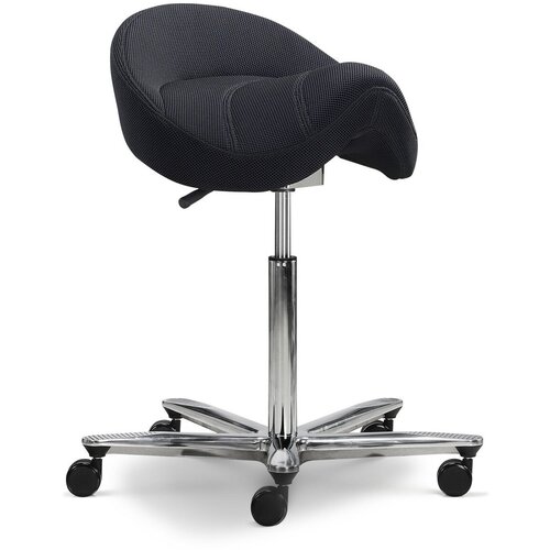 Эргономичный стул-седло Falto Activ-S с механизмом Body-Balance 1802-31 - черный