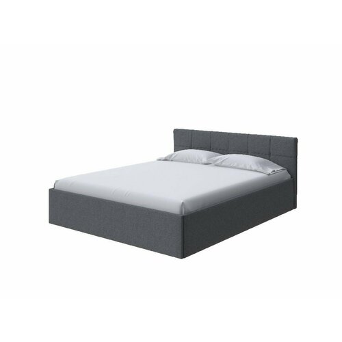 PROxSON Кровать Domo Plus (Ткань: Рогожка Savana Grey (серый)) 90x200