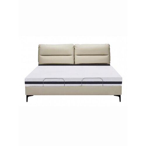 Умная двуспальная кровать Xiaomi 8H Milan Smart Leather Electric Bed S-Pro 1.8 m Beige DT4 Pro (без матраса)