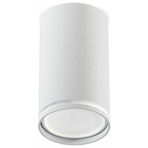 Спот, светильник 55x100 мм накладной под лампу GU10, белый