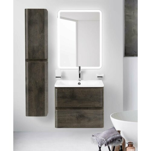 Мебель для ванной BelBagno Albano 70 подвесная, Rovere Nature Grigio