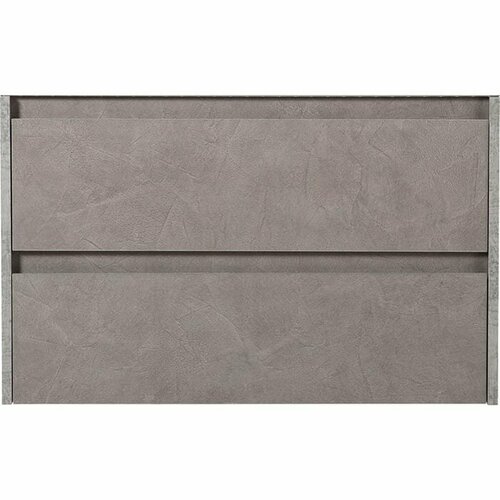 Тумба с раковиной BelBagno Kraft 100 два ящика, Cemento Grigio (KRAFT-1000-2C-SO-CG, BB1000ETL)