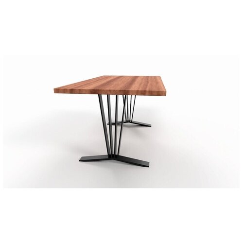 Обеденный прямоугольный универсальный стол в стиле Лофт Модель 60