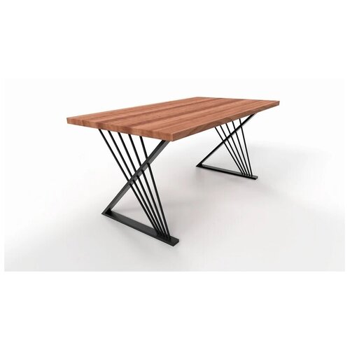 Обеденный прямоугольный универсальный стол в стиле Лофт Модель 54