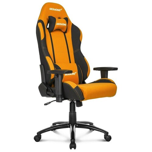 Компьютерное кресло AKRACING Prime игровое, обивка: текстиль, цвет: black/orange