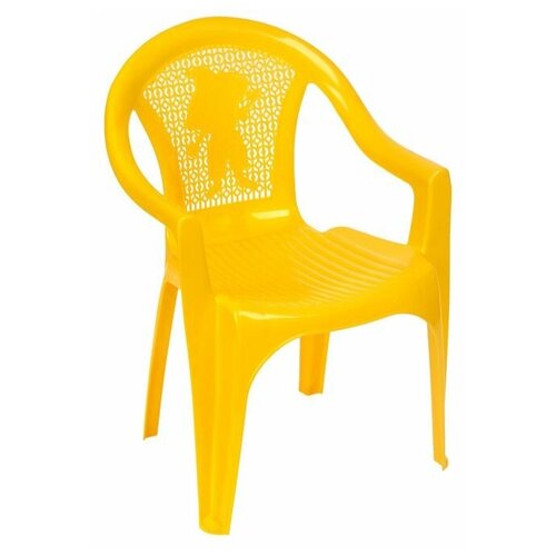 Кресло детское, 380х350х535 мм, цвет жёлтый