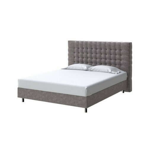 PROxSON Кровать Tallinn Boxspring Standart (Ткань: Велюр Gratta 7 Жареный миндаль) 180x200