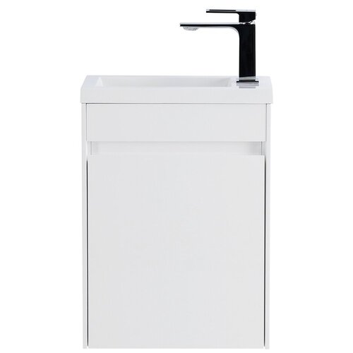 Тумба Bianco Lucido 39,4 см BelBagno Pietra PIETRA MINI-400-1A-SO-BL-L