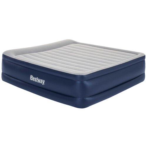 Надувная кровать Bestway Tritech Airbed King 67692, 203х193 см, синий