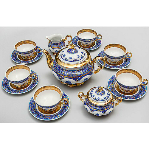 Сервиз чайный 15 предметов, Линия Узбекистан