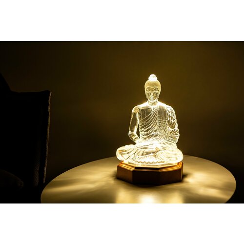 Будда- скульптура , светильник 30см