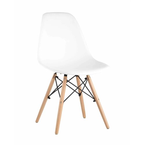 Стул для кухни EAMES DSW, белый