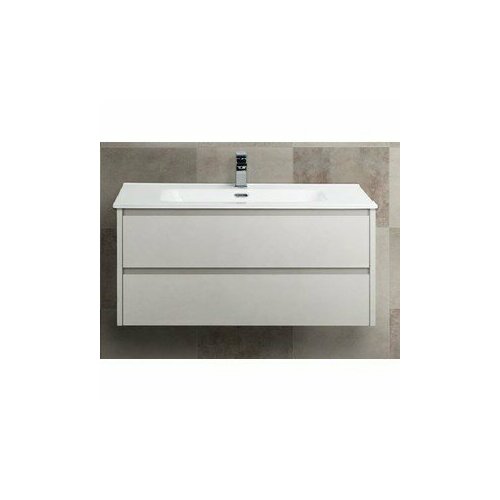 Тумба с раковиной BelBagno Kraft 100, Bianco Opaco (KRAFT-1000-2C-SO-BO, BB1000ETL)