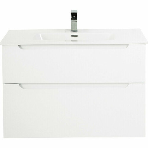 Тумба с раковиной BelBagno Etna-H60 80 Bianco Lucido (ETNA-H60-800-2C-SO-BL-P, BB800ETL)